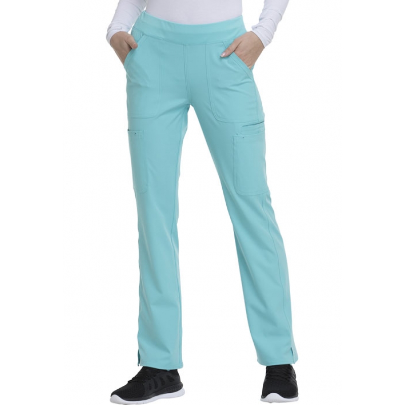 Медицинские брюки женские голубые Heart Soul HS020