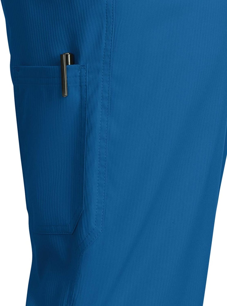 Медицинские брюки мужские синие KOI 606