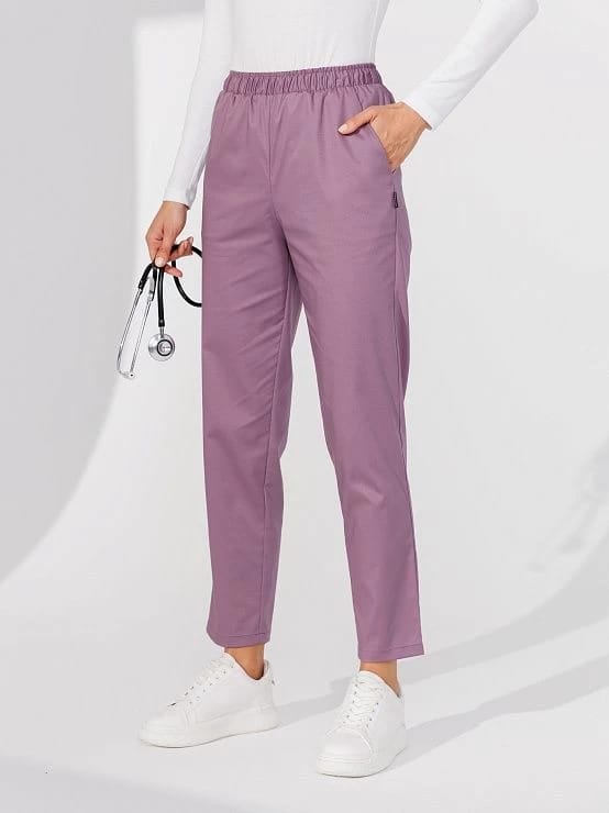 Медицинские брюки женские лилового цвета Medilion CWP-3