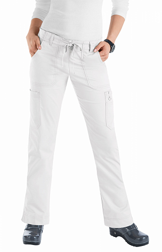 Медицинские женские брюки белые KOI 710