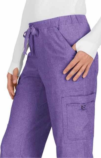 Медицинские брюки женские фиолетовые KOI 731