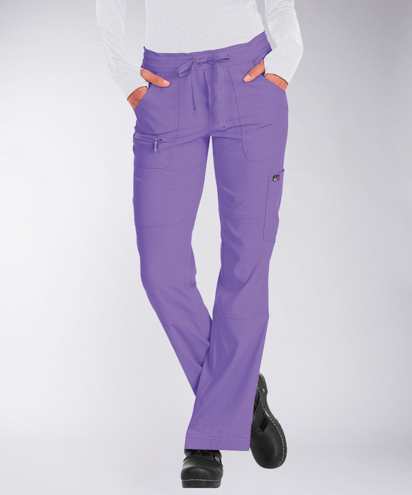 Медицинские брюки женские светло - фиолетовые KOI 721
