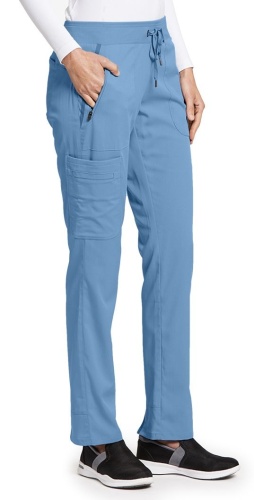 Медицинские брюки женские голубого цвета Barco 7228