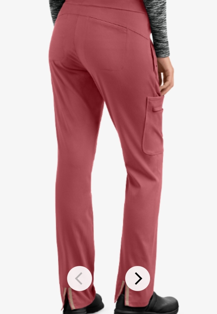 Медицинские брюки женские, кирпичного цвета, Barco 7228