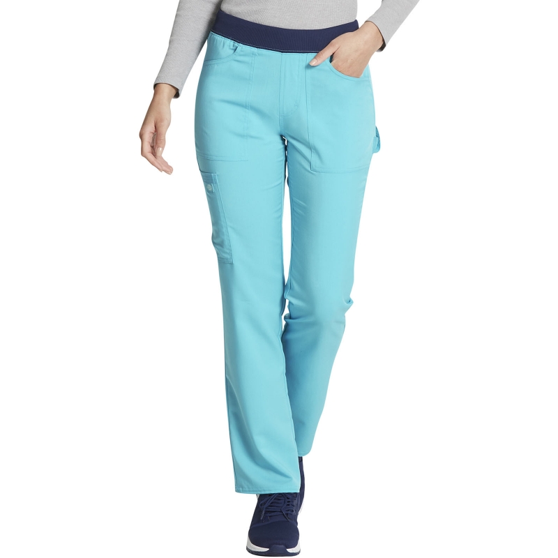 Медицинские брюки женские голубые DICKIES DK135
