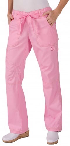 Медицинские женские брюки розовые KOI 701