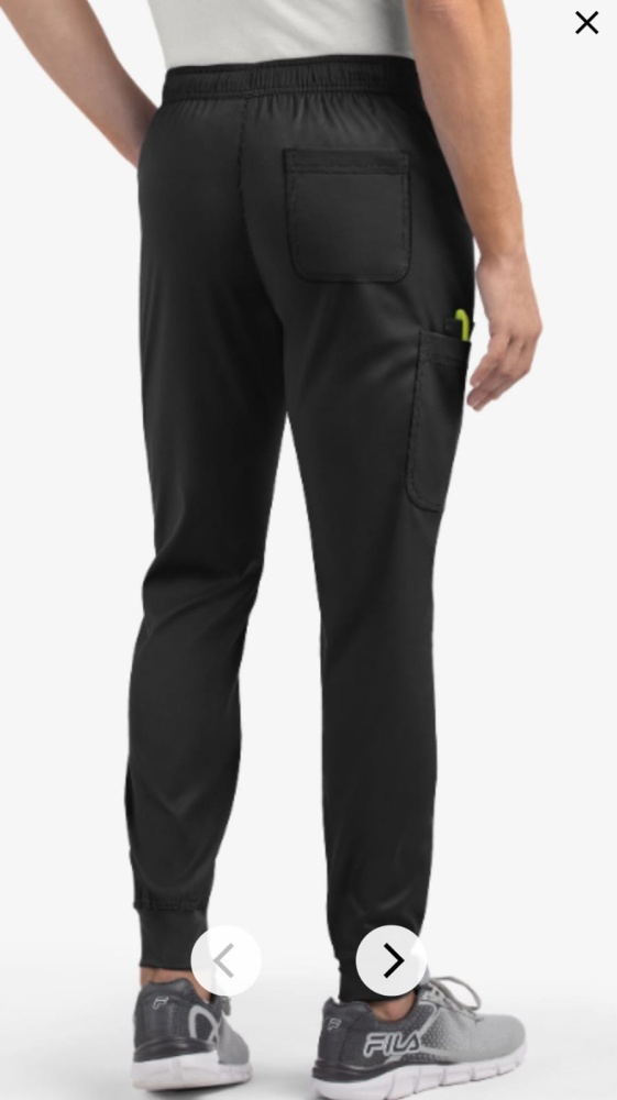 Медицинские брюки мужские, черного цвета Maevn 8501