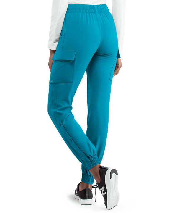 Медицинские брюки-джоггеры синие Butter Soft BSM722