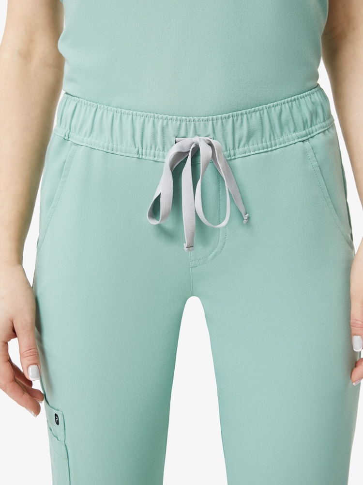 Медицинские брюки женские зеленого цвета WEARPLUS Janet