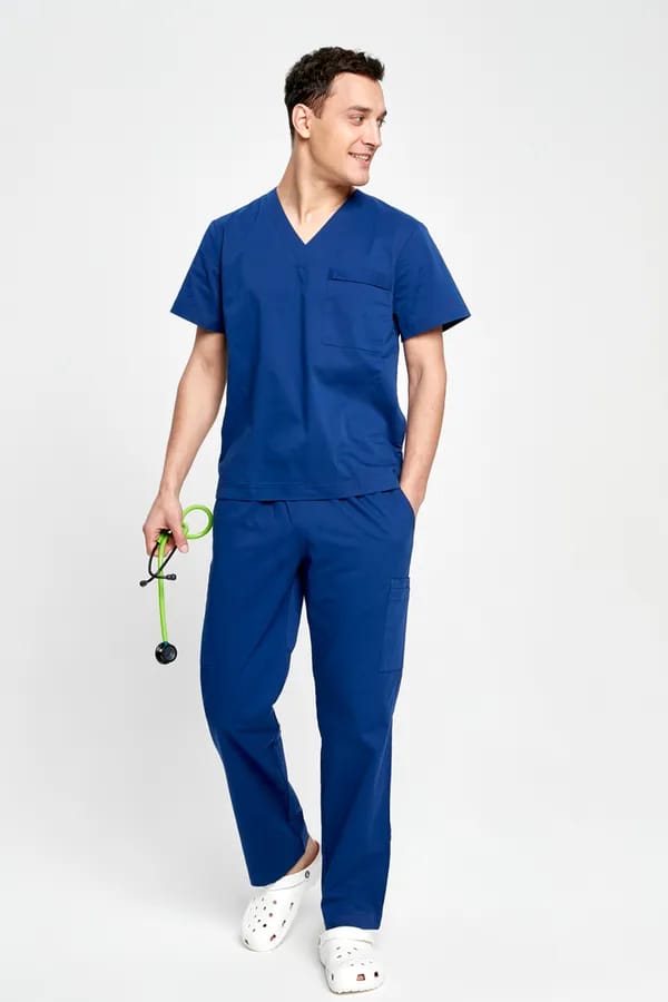 Медицинские брюки мужские цвета нави DOC'S MB1-100-20