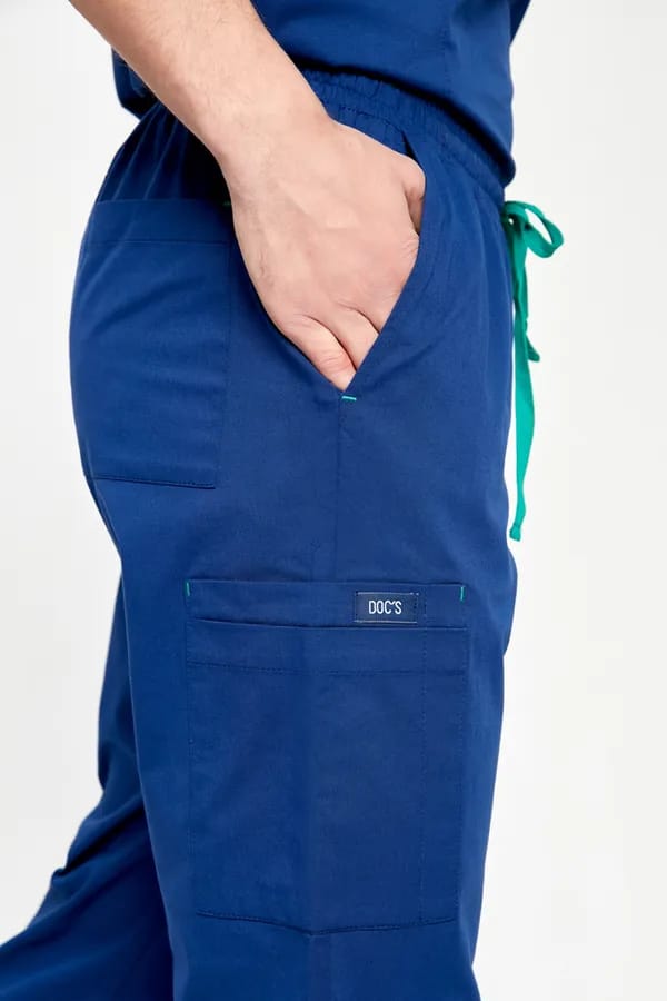 Медицинские брюки мужские цвета нави DOC'S MB1-100-20