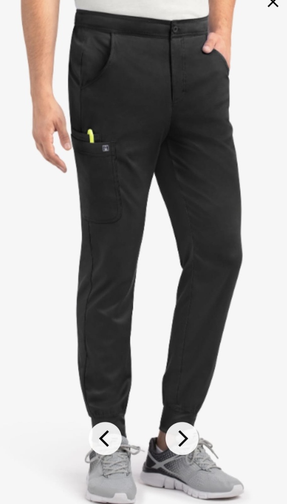 Медицинские брюки мужские, черного цвета Maevn 8501