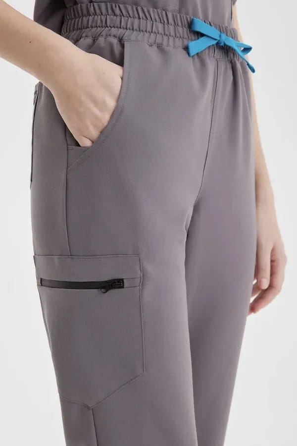 Медицинские брюки женские серые DOC'S GR-3