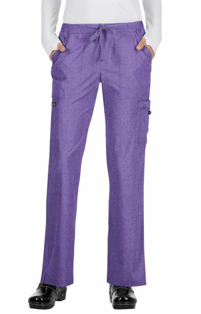 Медицинские брюки женские фиолетовые KOI 731
