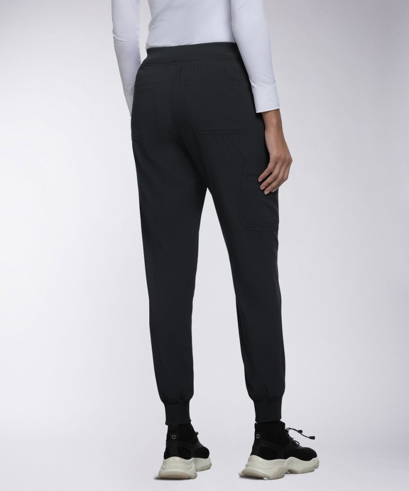 Медицинские брюки женские, черного цвета KOI 750
