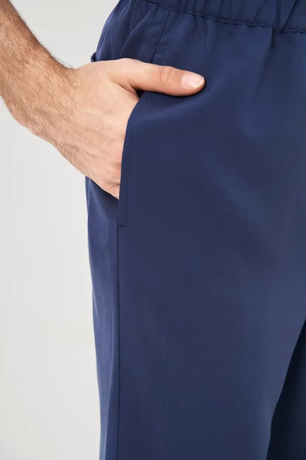 Медицинские брюки мужские темно-синего цвета DOC'S DB3-100-30