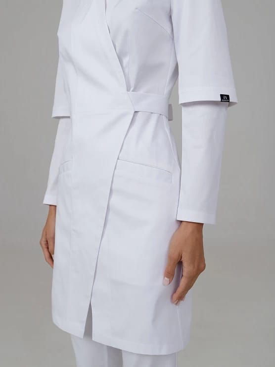 Медицинский халат женский белого цвета Medilion CWB-5