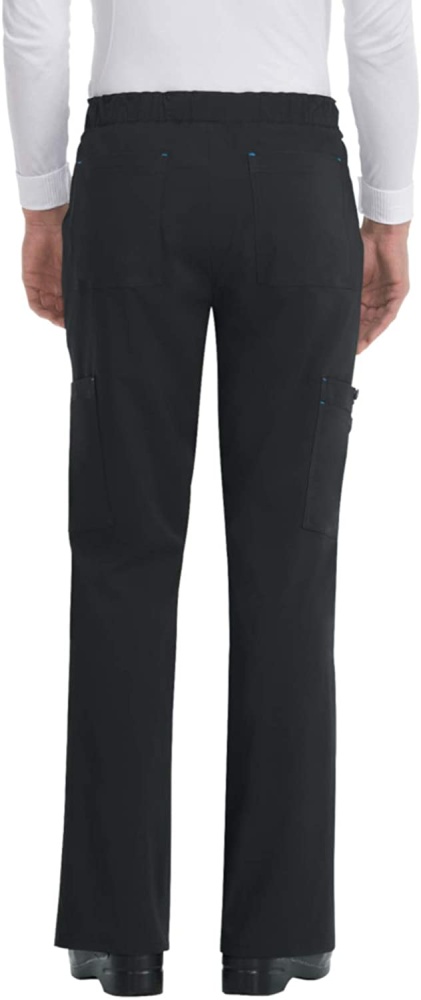 Медицинские брюки мужские черные KOI 605