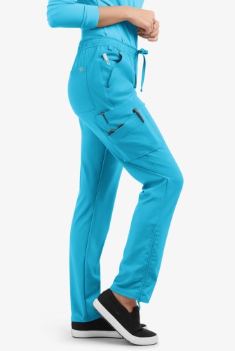 Медицинские брюки мужские голубого цвета Advantage BU471